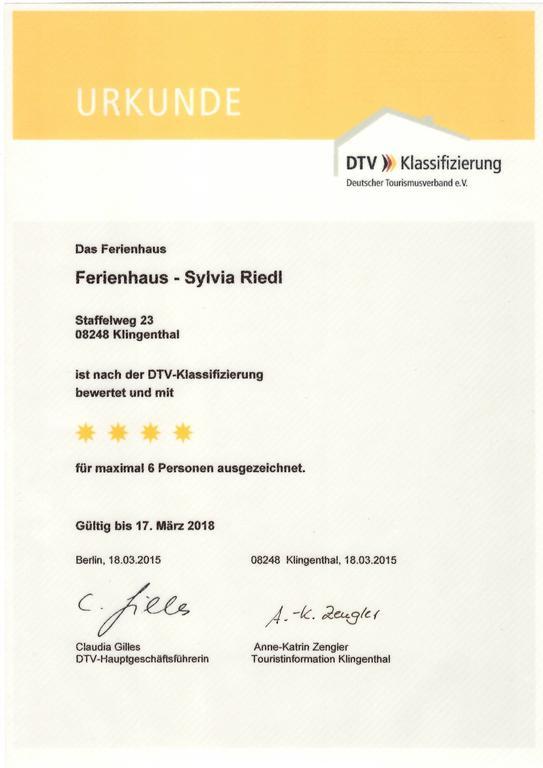 Ferienhaus Riedl Klingenthal Luaran gambar